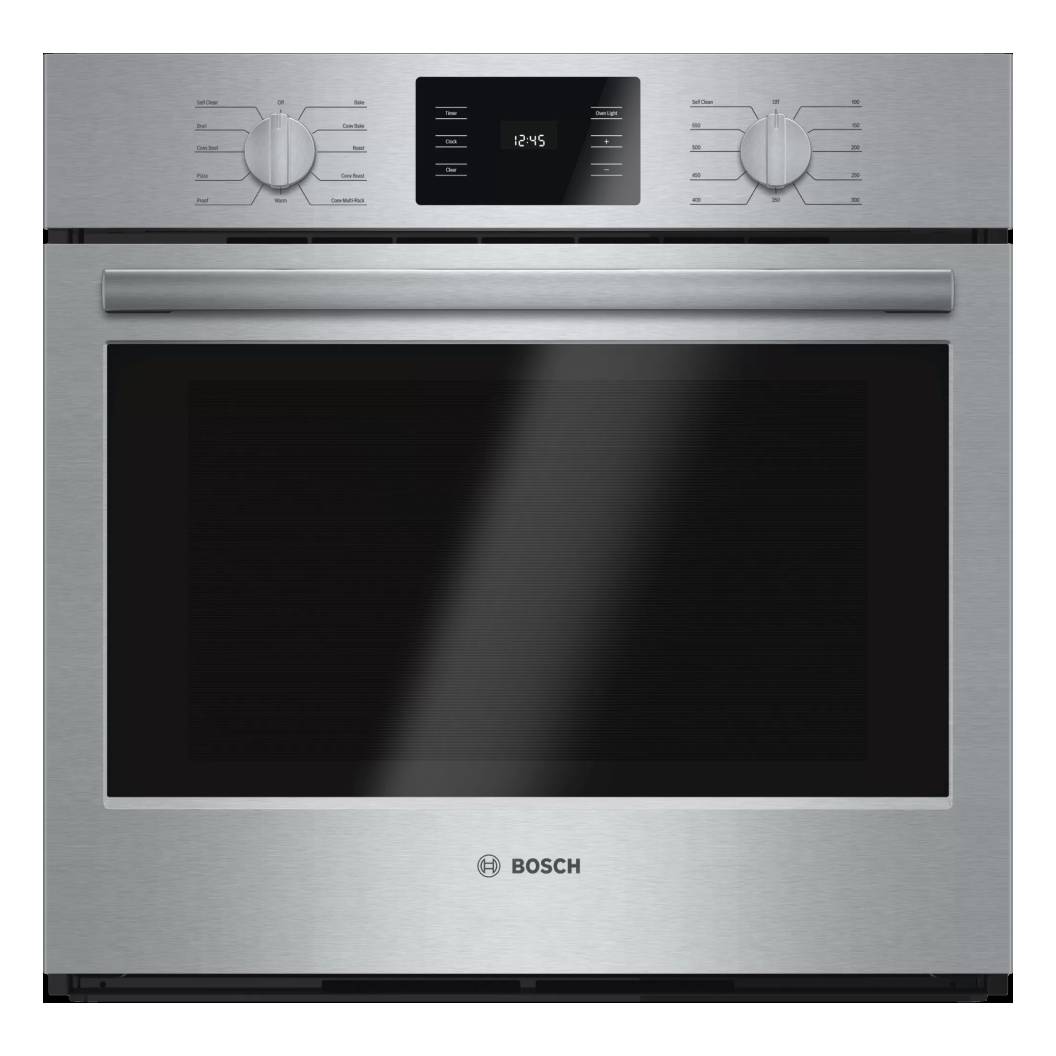 Four encastrable simple 30 po, 4,6 pi³ Inox - Série 500 avec Convection Multi-Rack