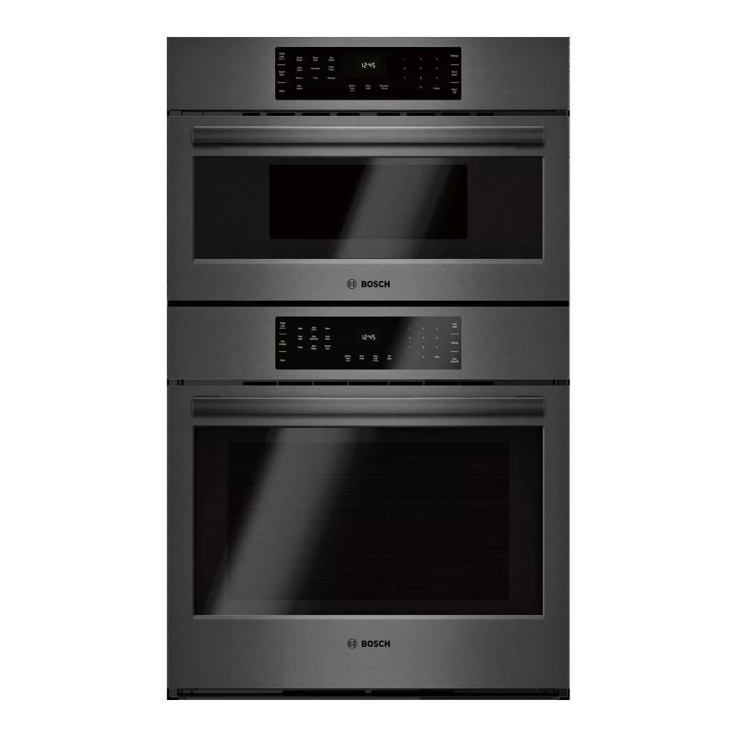 Four encastrable combiné électrique, 30 po, 4,6 pi³ / 1,6 pi³, Inox noir - Série 800