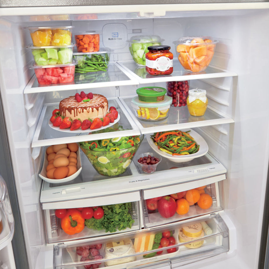 Réfrigérateur à portes françaises 30 po, 21,8 pi³ Inox avec Smart Cooling Plus™ et Multi-Air Flow™