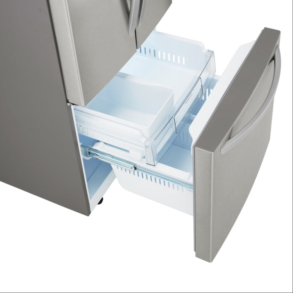 Réfrigérateur à portes françaises 30 po, 21,8 pi³ Inox avec Smart Cooling Plus™ et Multi-Air Flow™