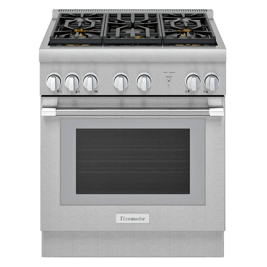 Cuisinière au gaz 30 po, 4,6 pi³ Inox avec Brûleurs Star™, QuickClean™ et Convection - Pro Harmony®