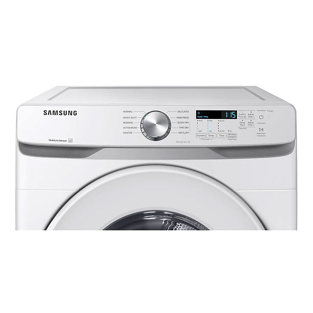 Sécheuse électrique 7,5 pi³ Blanc - Grande capacité