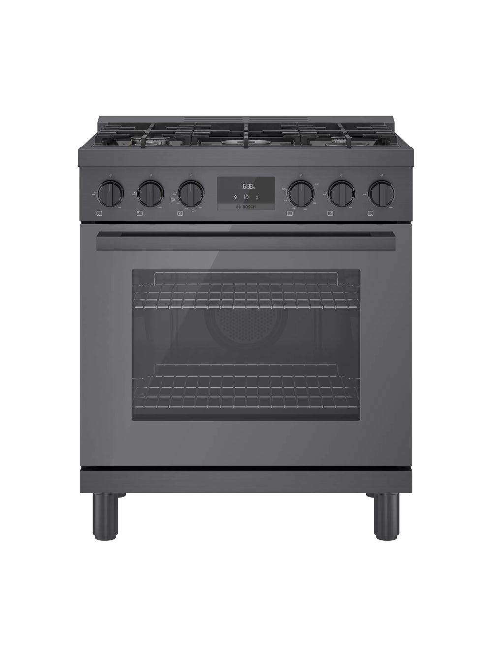 Cuisinière au gaz autoportante 30po 3,7 pi³ Inox N