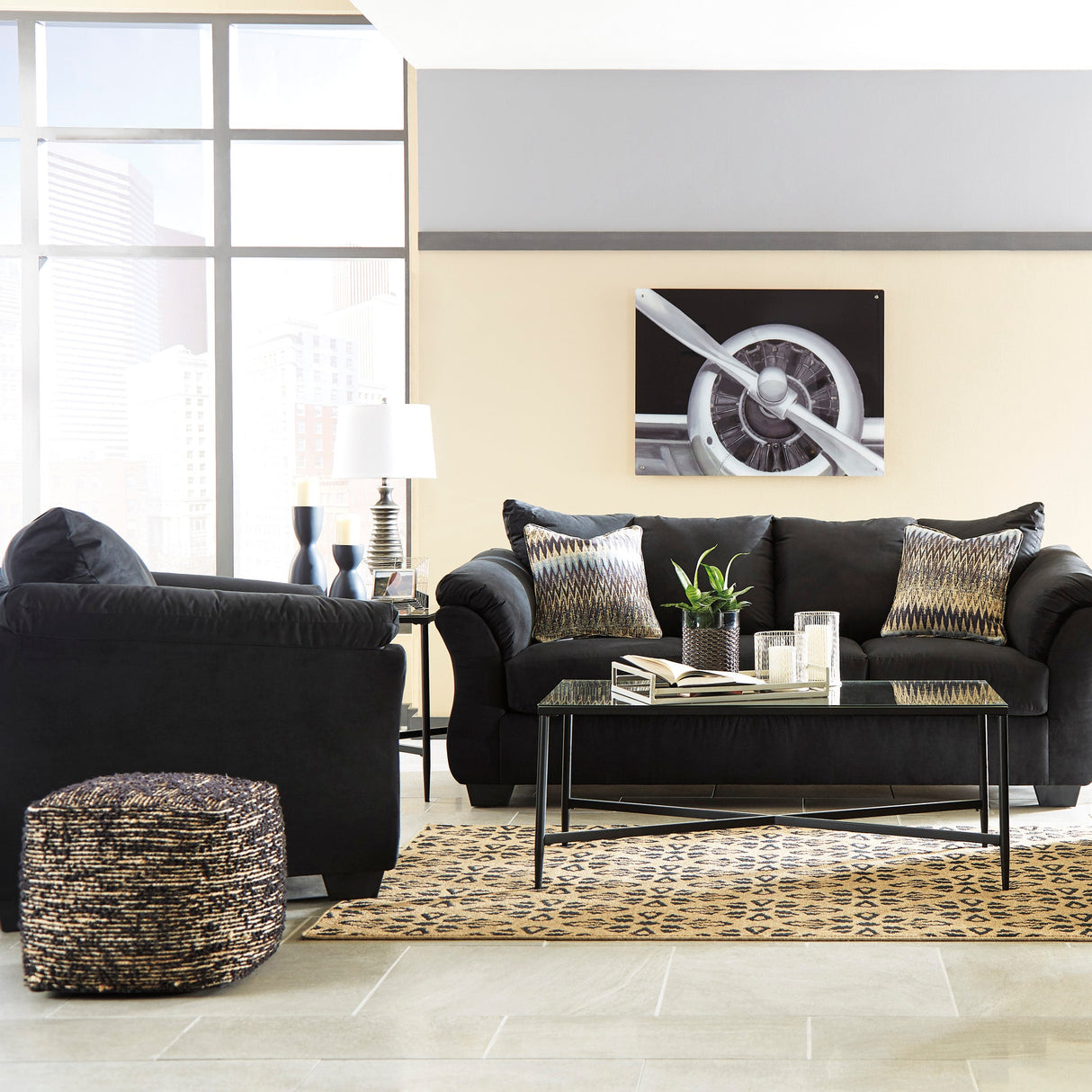 Fauteuil en tissu - Darcy