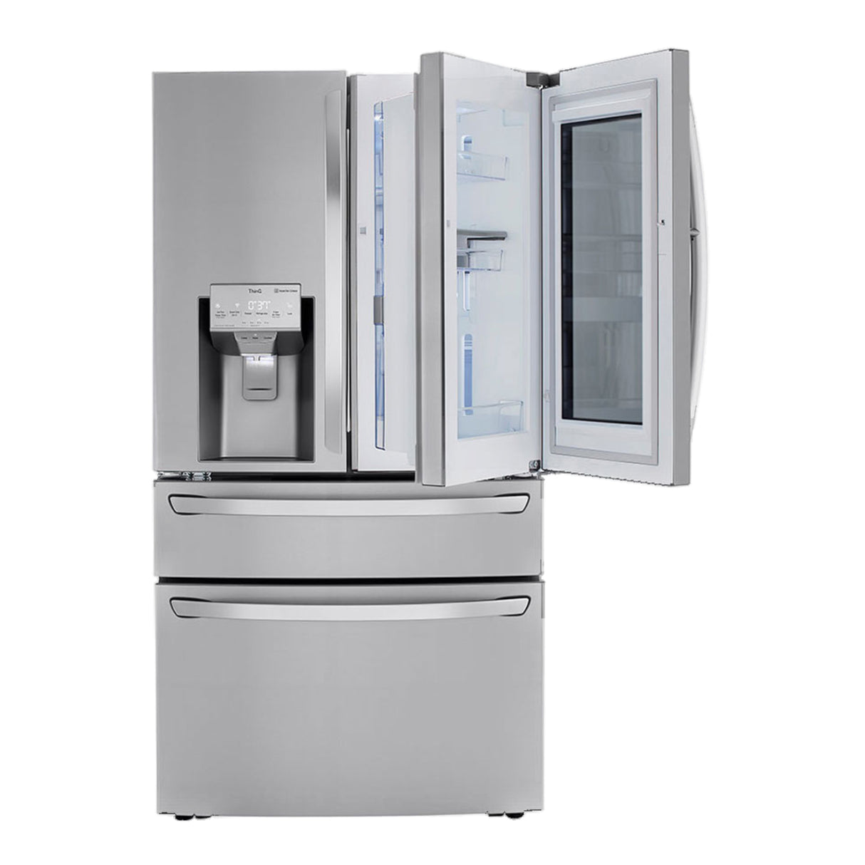 Réfrigérateur portes françaises Inox 36po