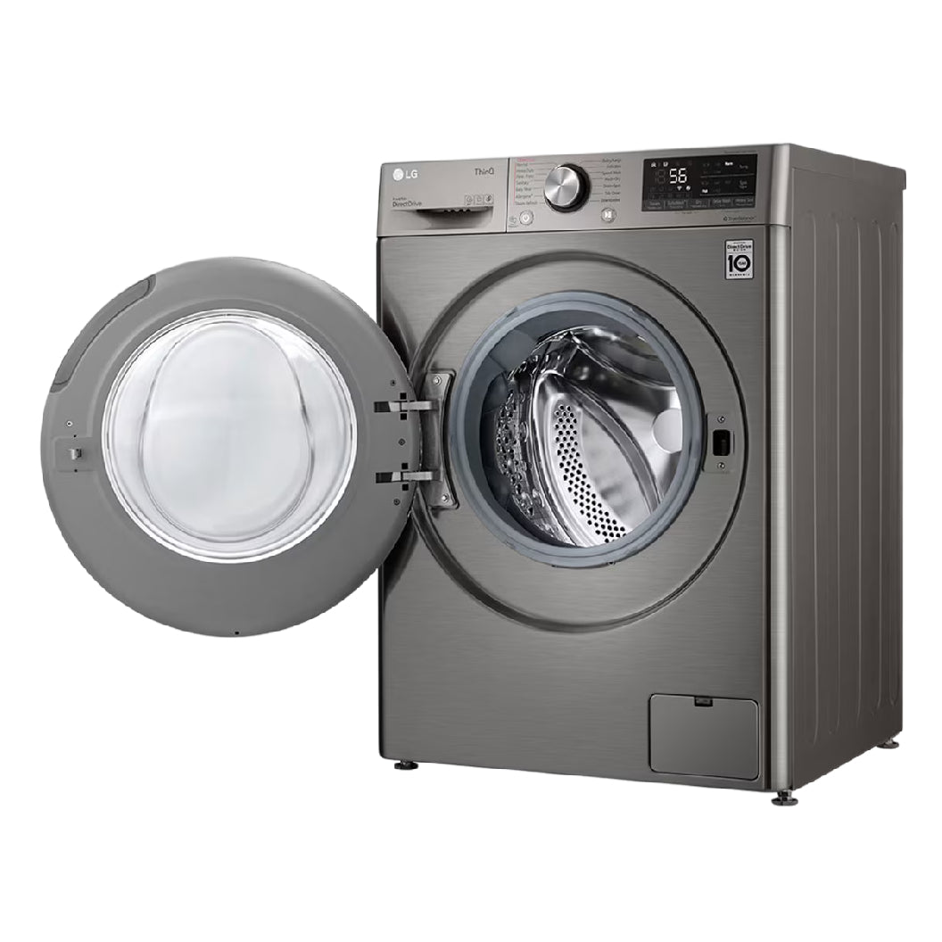 Unité combinée laveuse-sécheuse frontale 24 po, 2,6 pi³ Inox graphite avec IA DD™ et TurboWash 360™