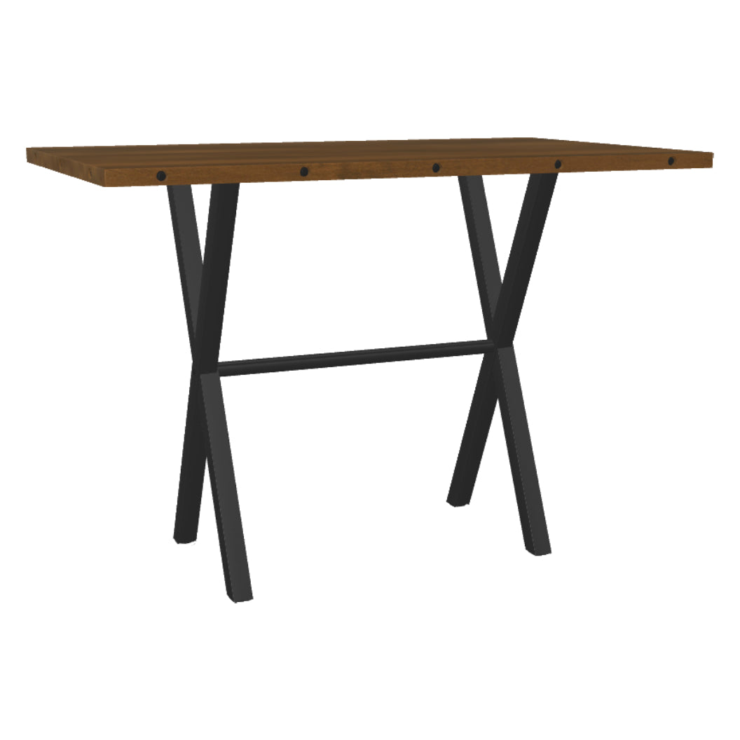 Table de salle à manger style pub en bois de merisier - Alex