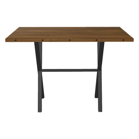 Table de salle à manger style pub en bois de merisier - Alex