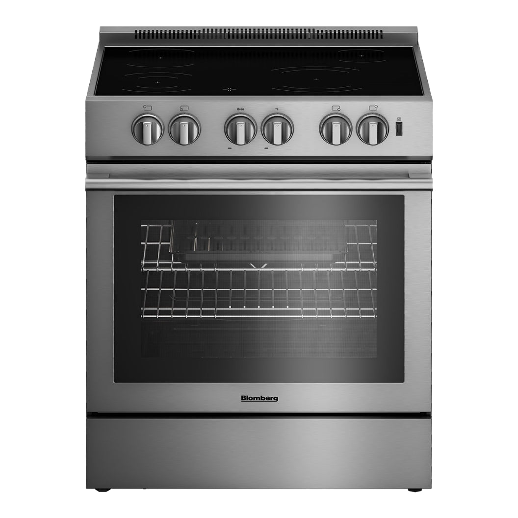 Cuisinière électrique encastrable 30 po, 5,7 pi³ Inox avec vitrocéramique et Convection