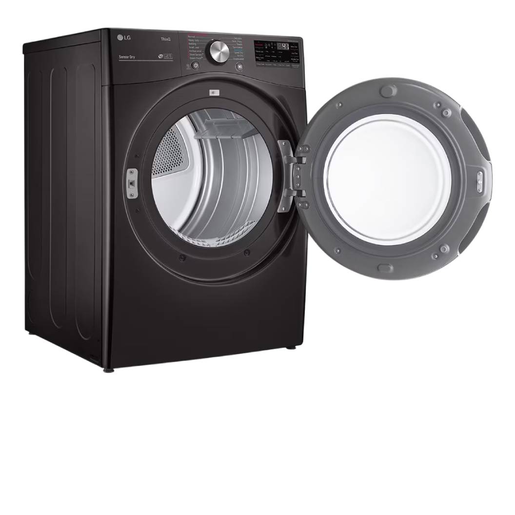 Sécheuse 27 po, 7,4 pi³ Noir mat avec TurboSteam® & Allergiene