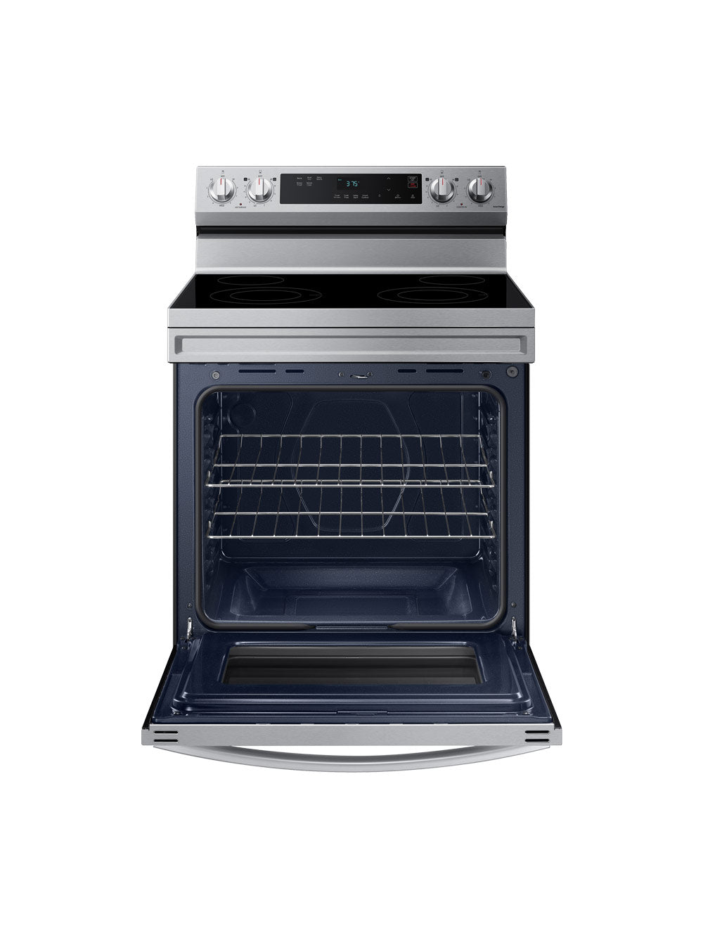 Cuisinière 30 po, 6,3 pi³ Inox avec intelligence artificielle et nettoyage à la vapeur