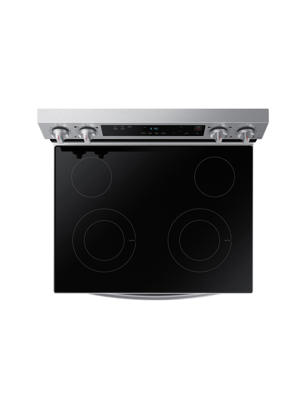Cuisinière 30 po, 6,3 pi³ Inox avec intelligence artificielle et nettoyage à la vapeur