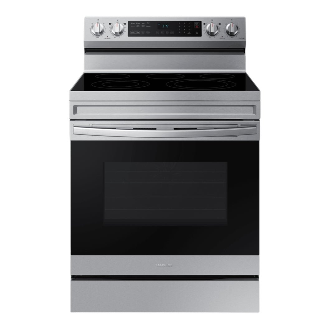 Cuisinière électrique 30 po, 6,3 pi³ Inox avec Air Fry et IA