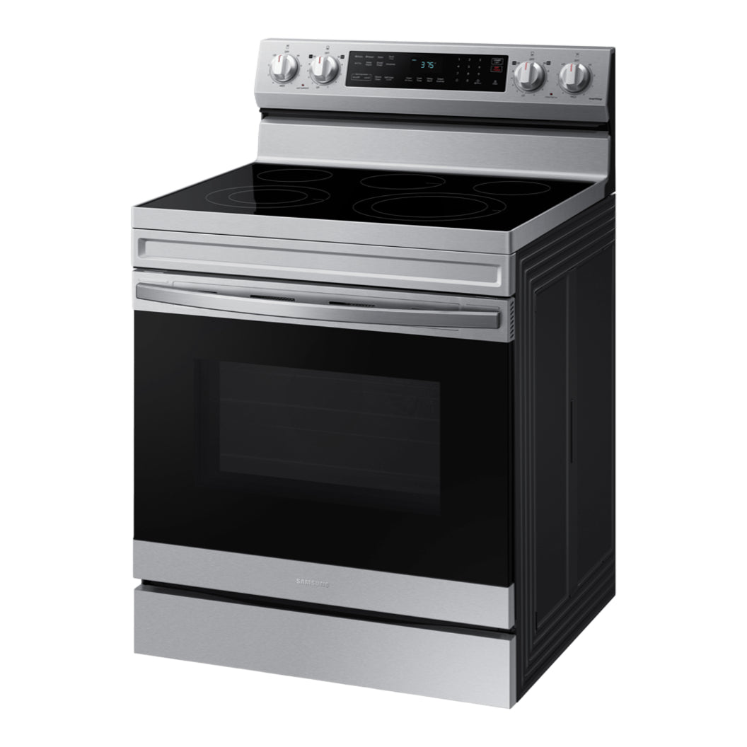 Cuisinière électrique 30 po, 6,3 pi³ Inox avec Air Fry et IA