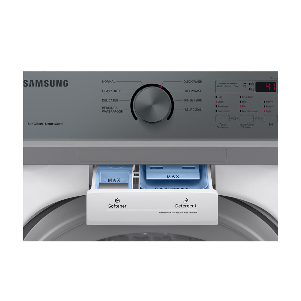 Laveuse à chargement par le haut 5 pi³ silencieuse, blanche