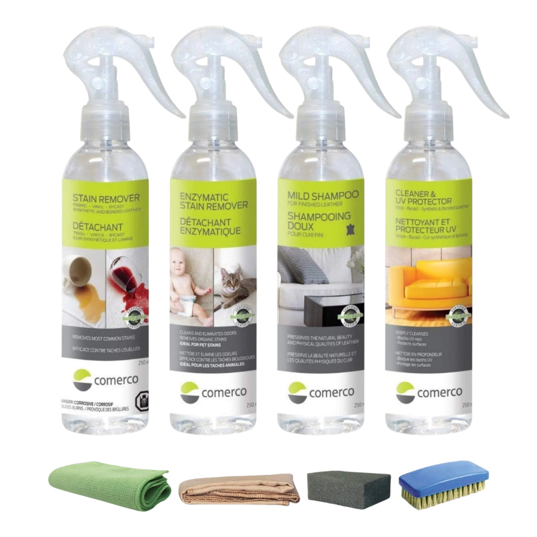 Ensemble de nettoyage pour mobilier - 8 produits