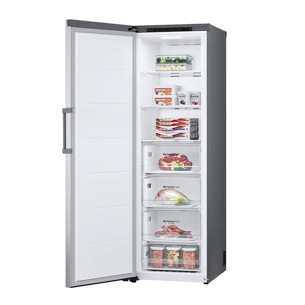 Congélateur colonne à profondeur de comptoir 24 po Argent platine