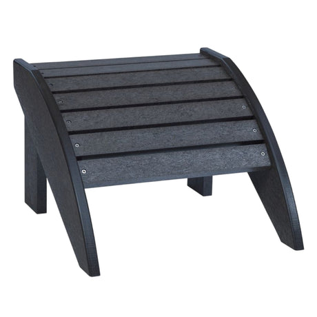 Repose-pieds extérieur en plastique recyclé - Classique F01