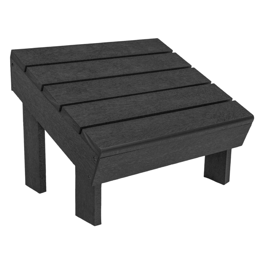 Repose-pieds extérieur en plastique recyclé - Moderne F06