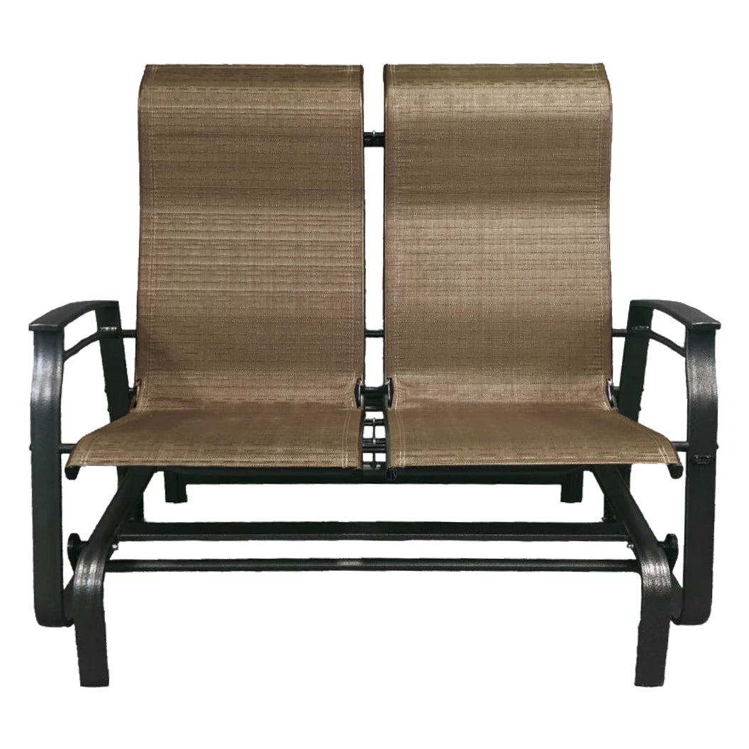 Banc oscillant en tissu avec une structure en aluminium - Kaza