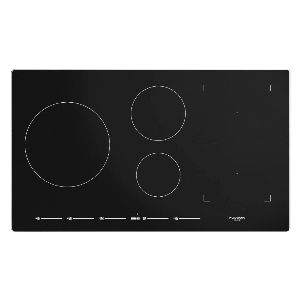 Plaque de cuisson à induction 36 po, Noir à 5 zones avec Booster et zone Bridge intégrée - Série 700