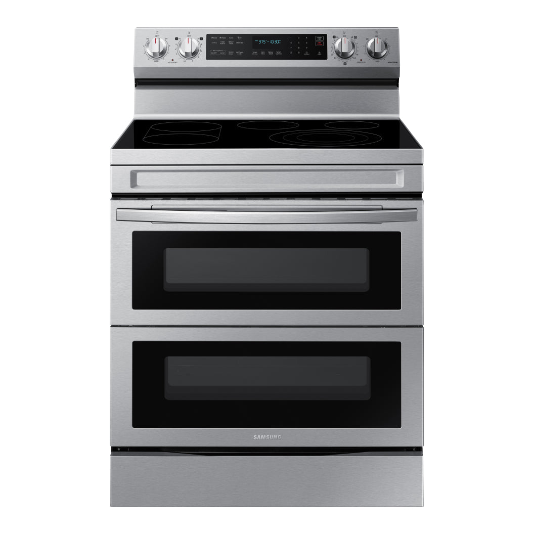 Cuisinière électrique Flex Duo 30 po, 6,3 pi³ Inox avec Autonettoyage et Convection véritable