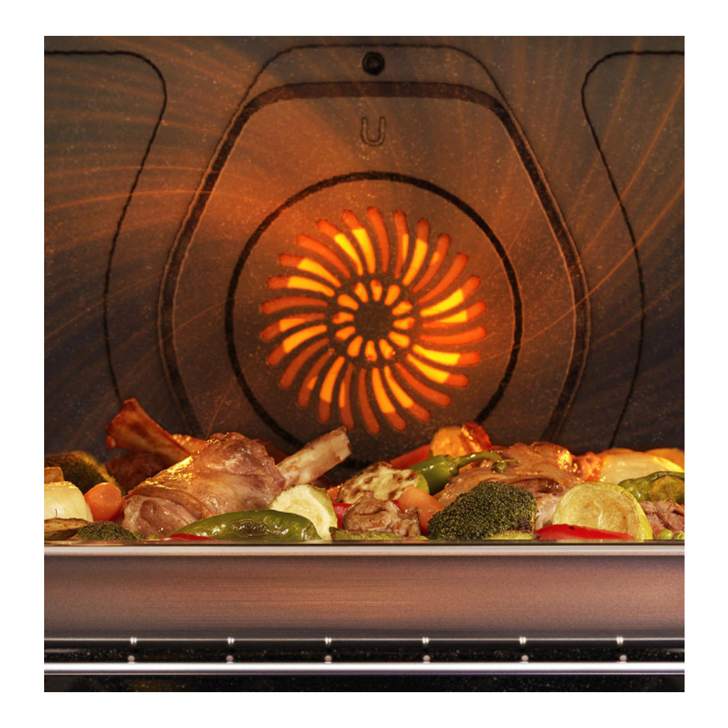 Cuisinière à induction encastrable 30 po. 6,3 pi³ Noir Air Fry