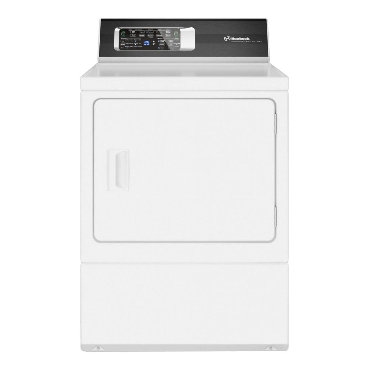 Sécheuse à chargement frontal, commerciale 7 pi³, blanche