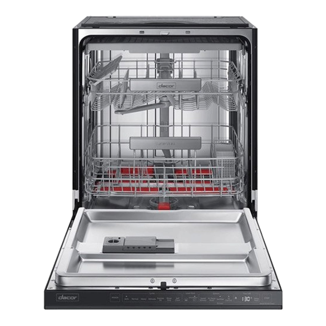 Lave-vaisselle encastrable 24 po, 42 dBA Inox graphite 3 paniers avec WaterWall™ et Zone Booster™