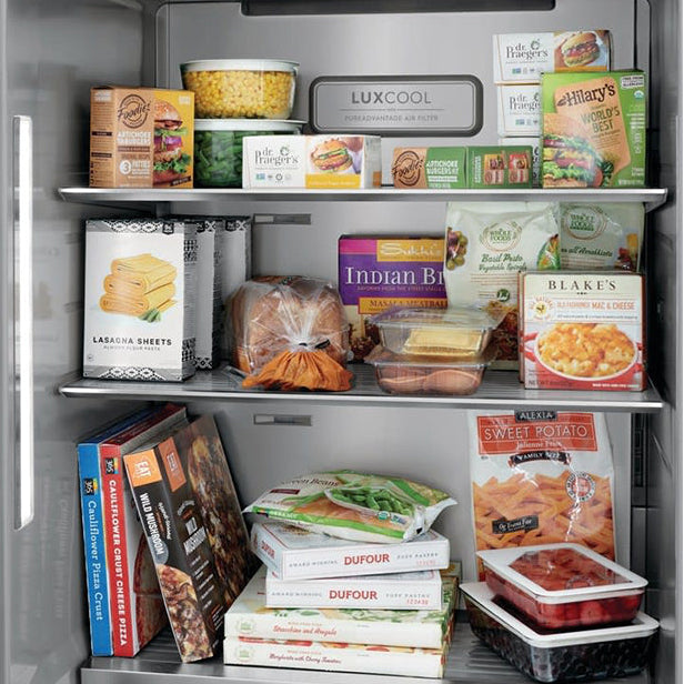 Congélateur vertical encastrable 33 po, 19 pi³ Inox avec Machine à glaçons intégrée