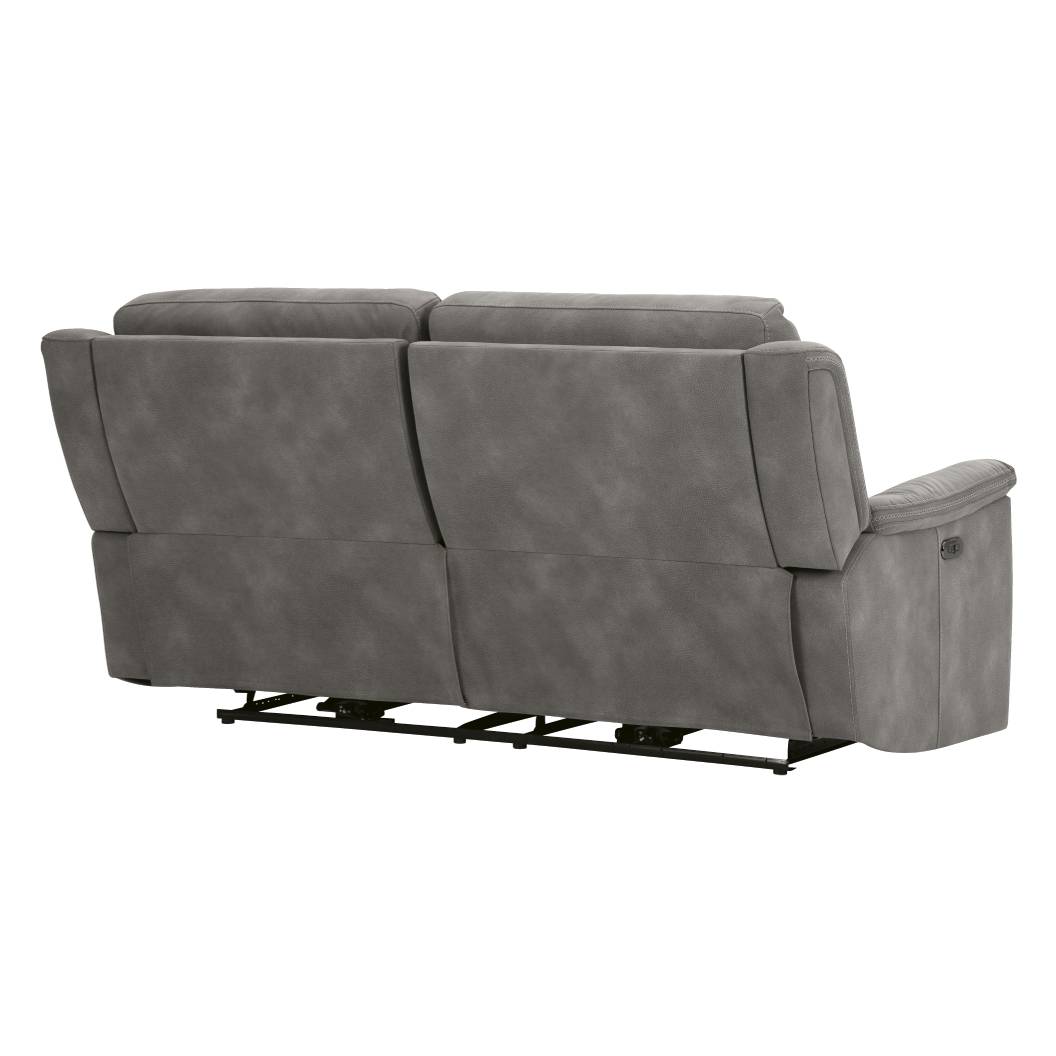 Sofa condo motorisé en tissu brun grisâtre - Next-Gen Durapella