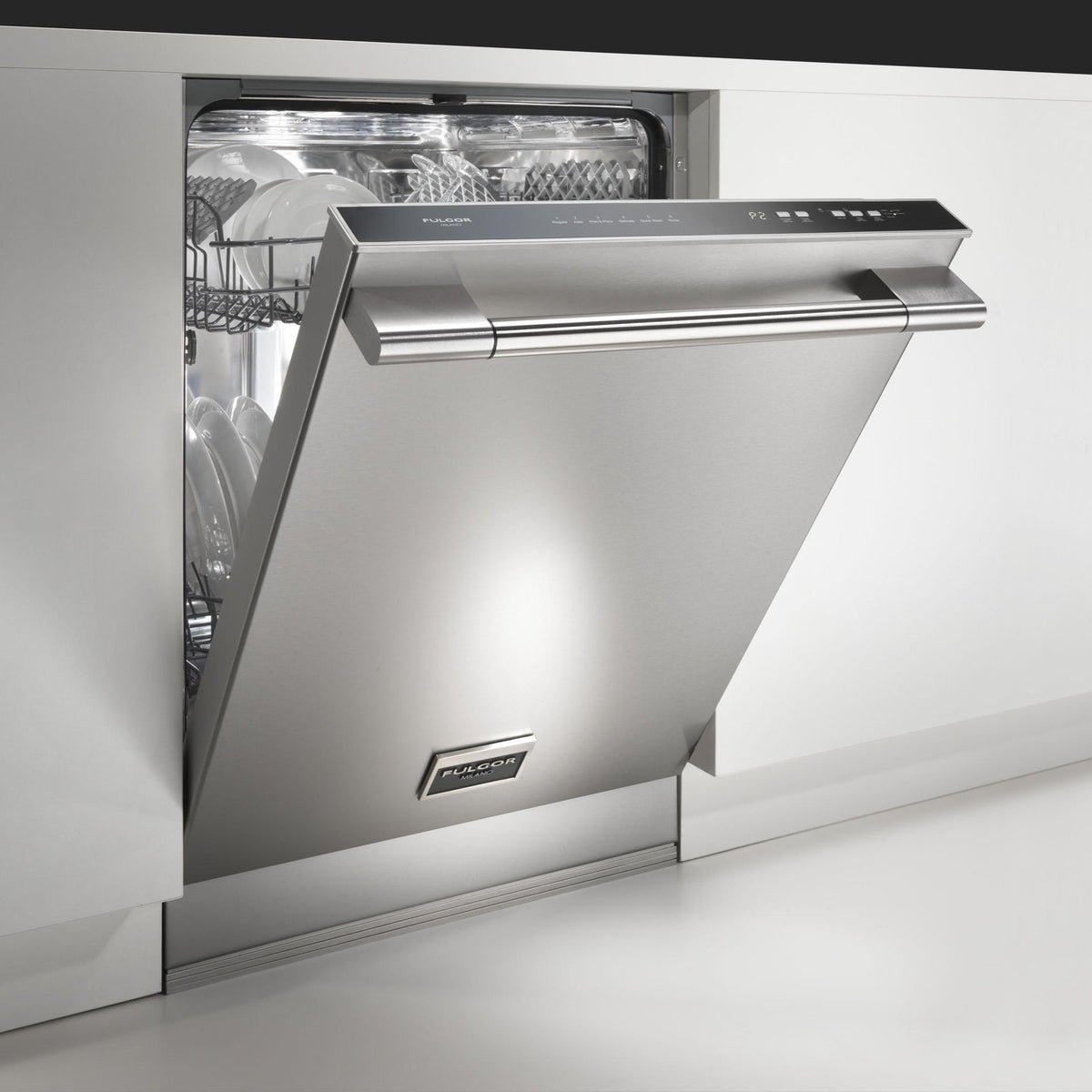 Lave-vaisselle encastrable 24 po, 49 dBA Inox 2 paniers avec Système de filtration européen à 3 voies