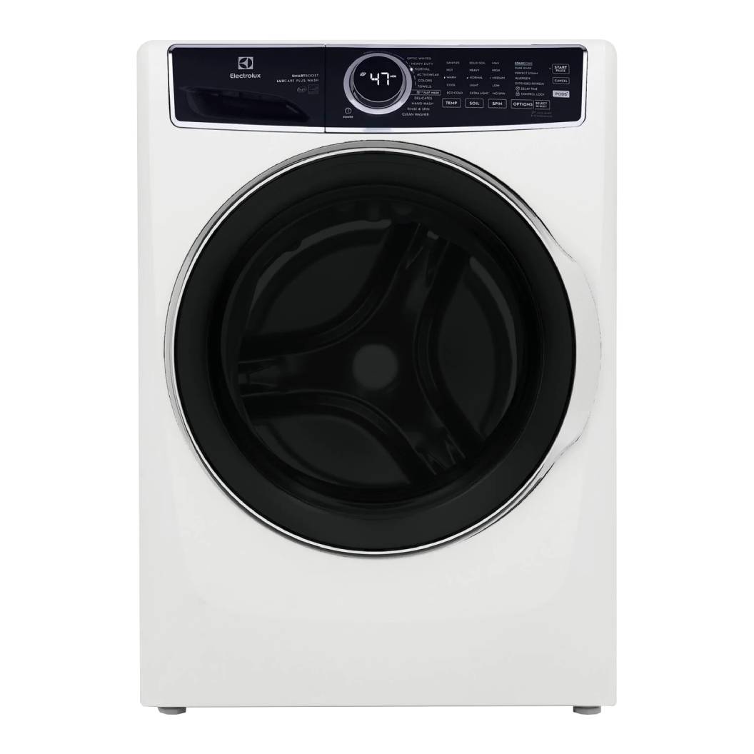 Laveuse à chargement frontal 5,2 pi³ silencieuse blanche