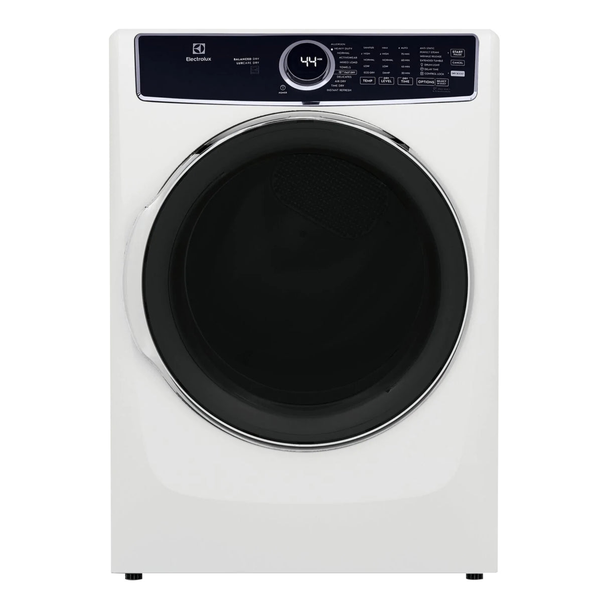 Sécheuse à chargement frontal, au gaz 8 pi³, blanche