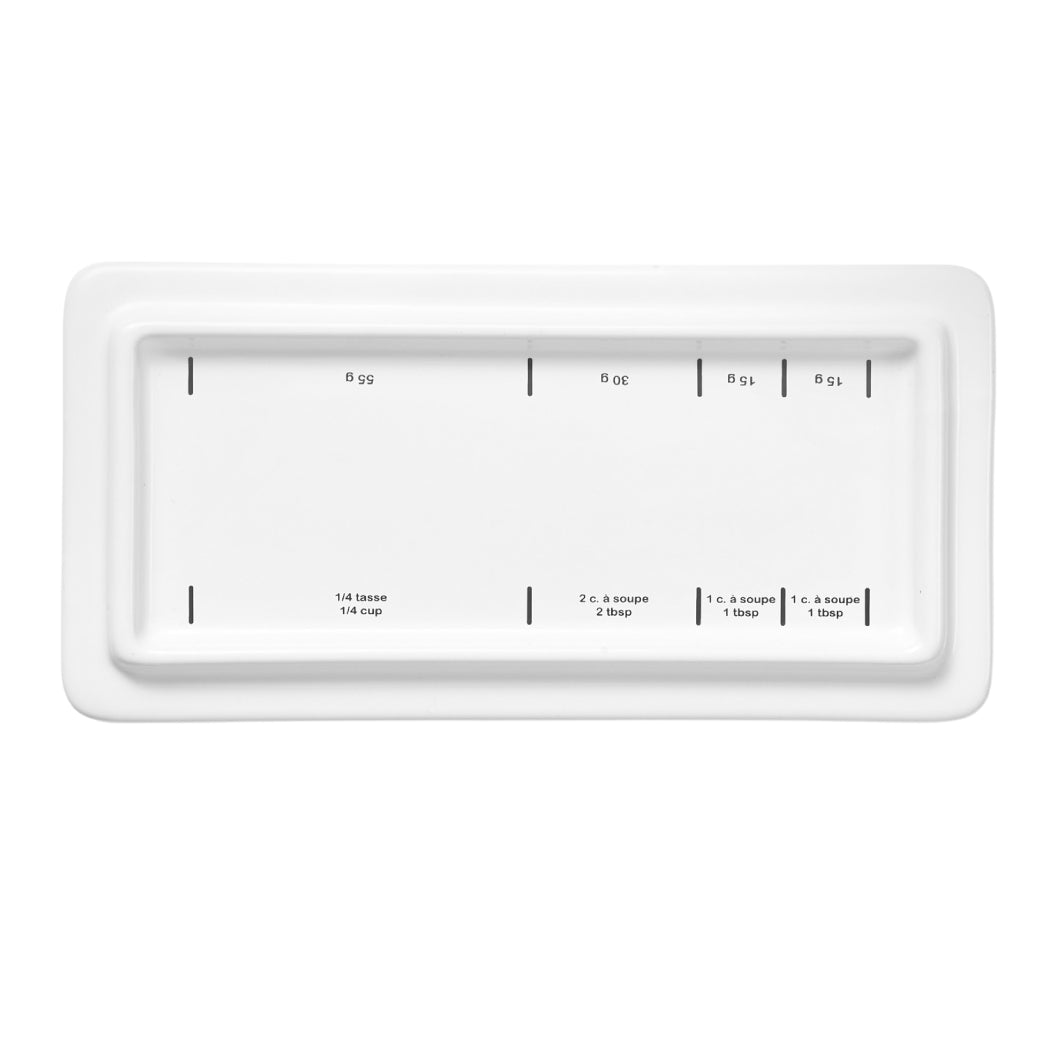 Beurrier de 113g avec mesures