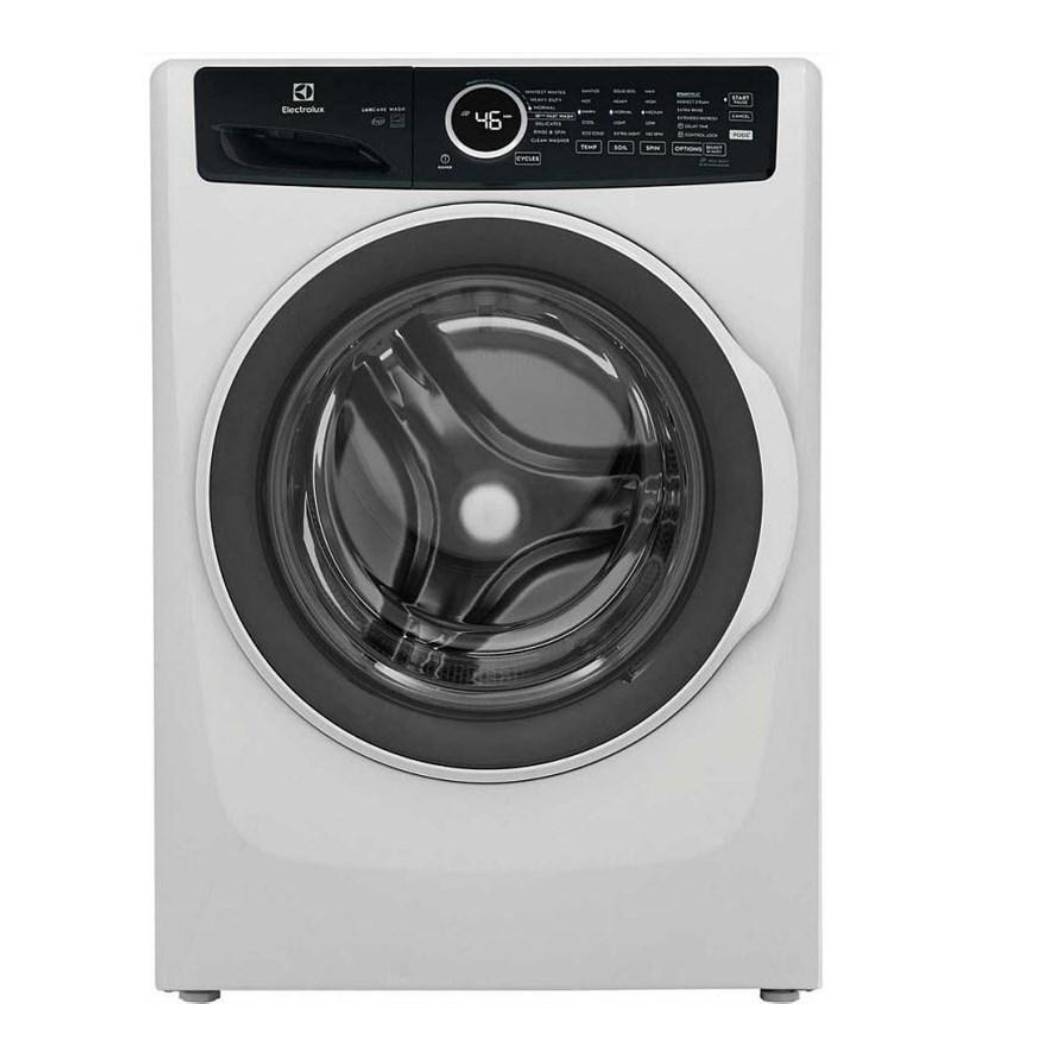 Laveuse à chargement frontal 5,2 pi³ silencieuse, blanche