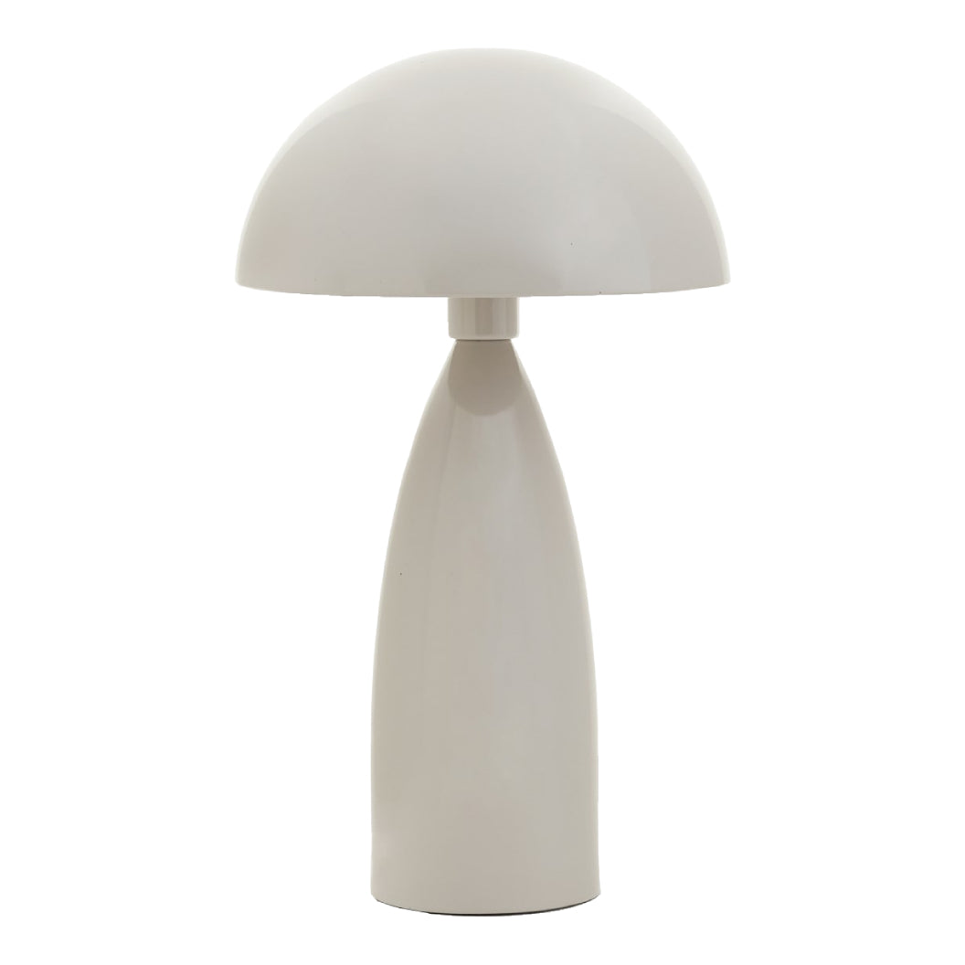 Lampe de table en forme d'un champignon en métal 15 po. - Arcata