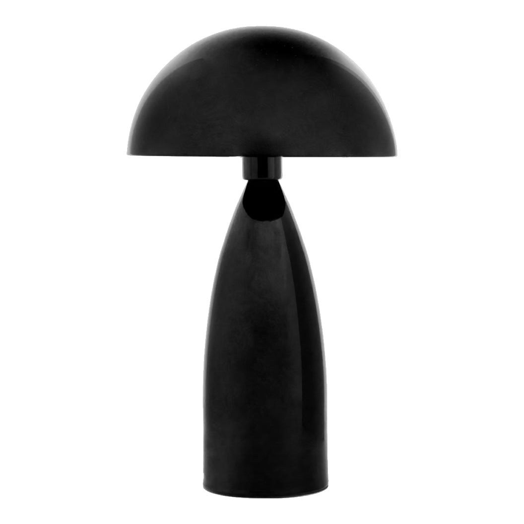 Lampe de table en forme d'un champignon en métal 15 po. - Arcata