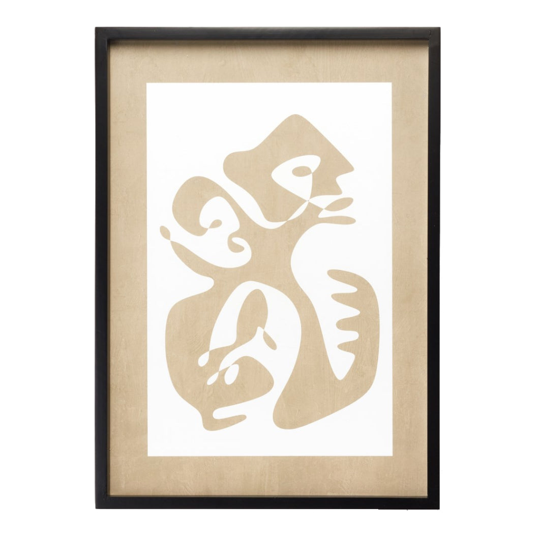 Toile 20 x 28 po avec un cadre noir - Sioux