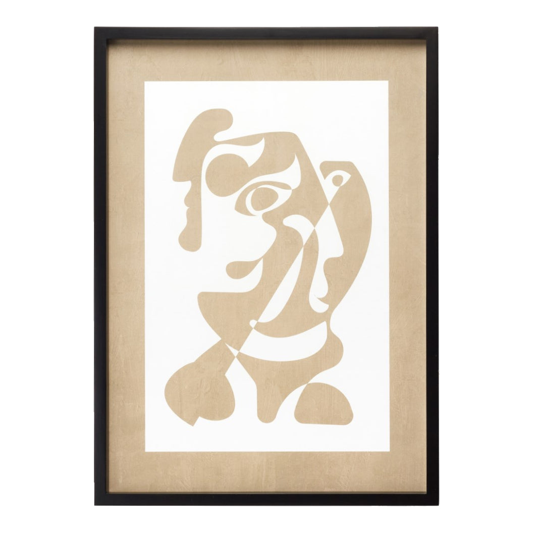 Toile 20 x 28 po avec un cadre noir - Albi