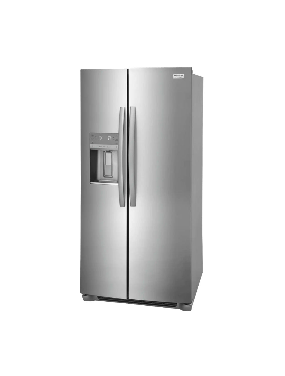 Réfrigérateur côte à côte 33 po, 22 pi³ Inox avec distributeur d'eau