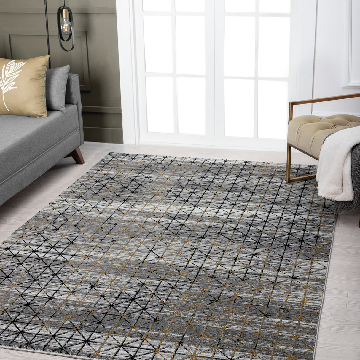 Tapis 5 pi x 8 pi - Diamente