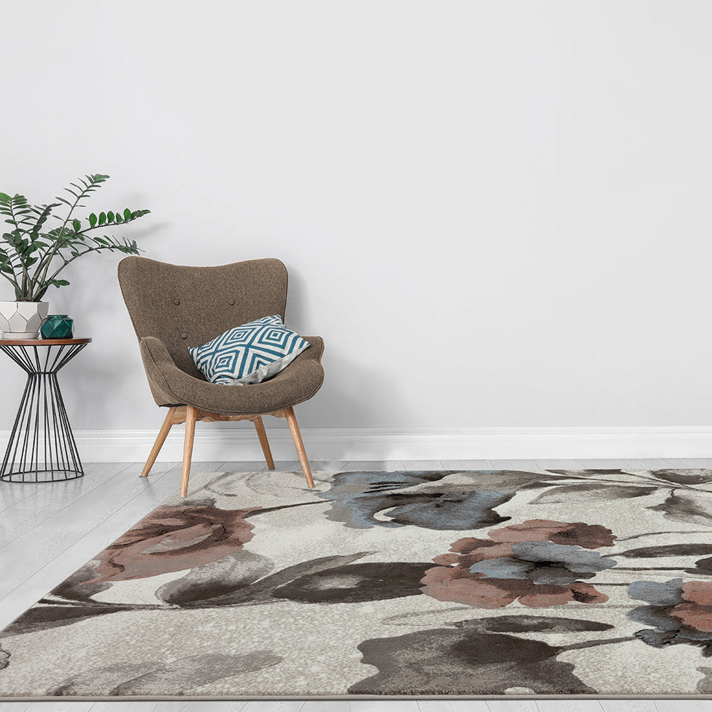 Tapis 5 pi x 8 pi - Flamingo