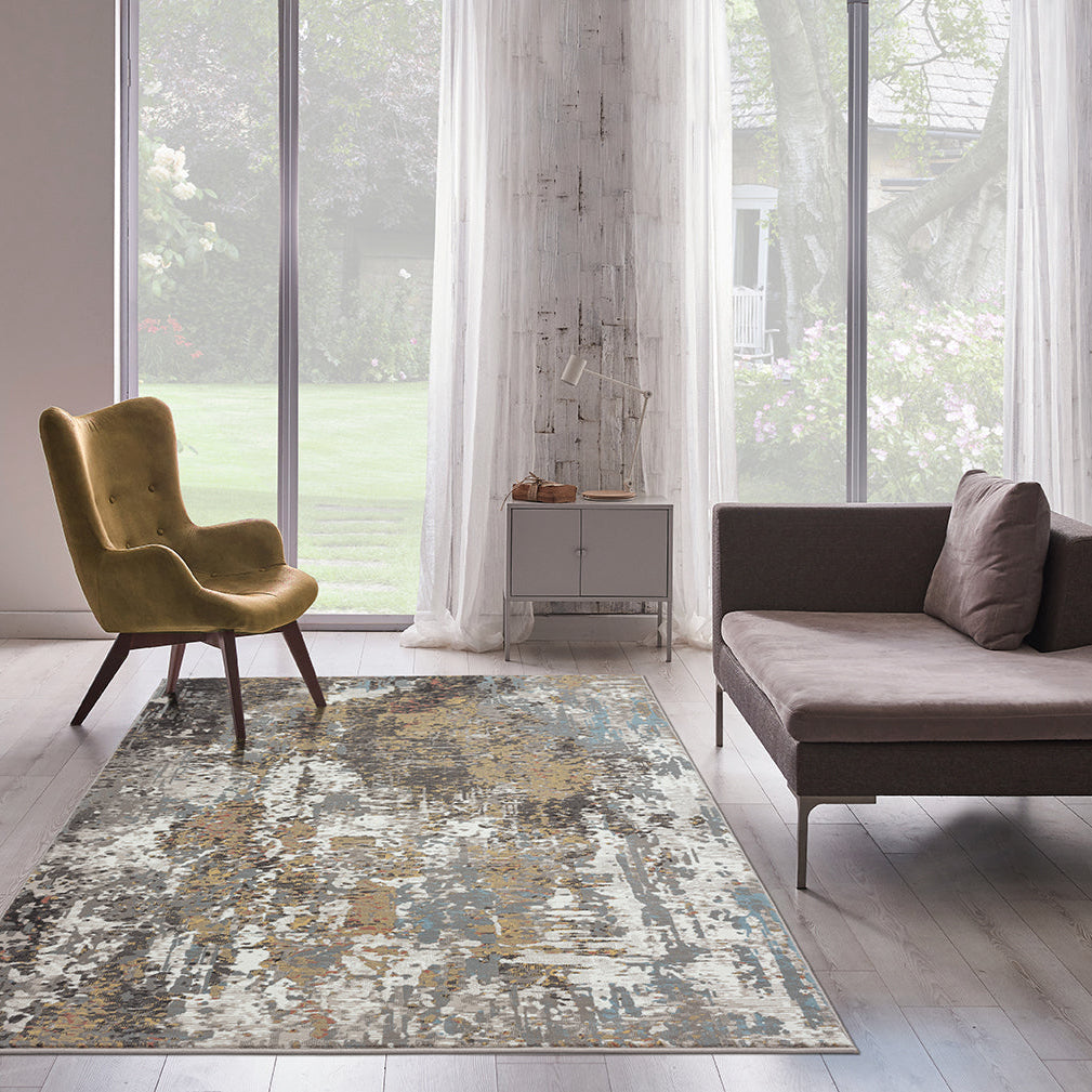 Tapis 5 pi x 8 pi - Flamingo