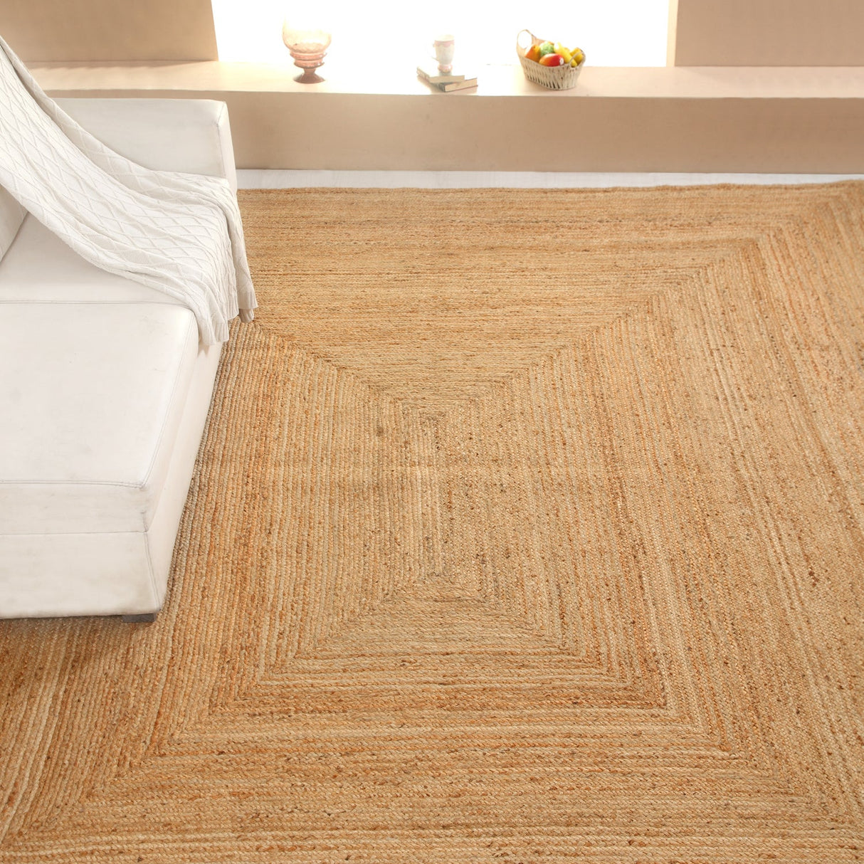 Tapis 5 pi x 8 pi - Jute