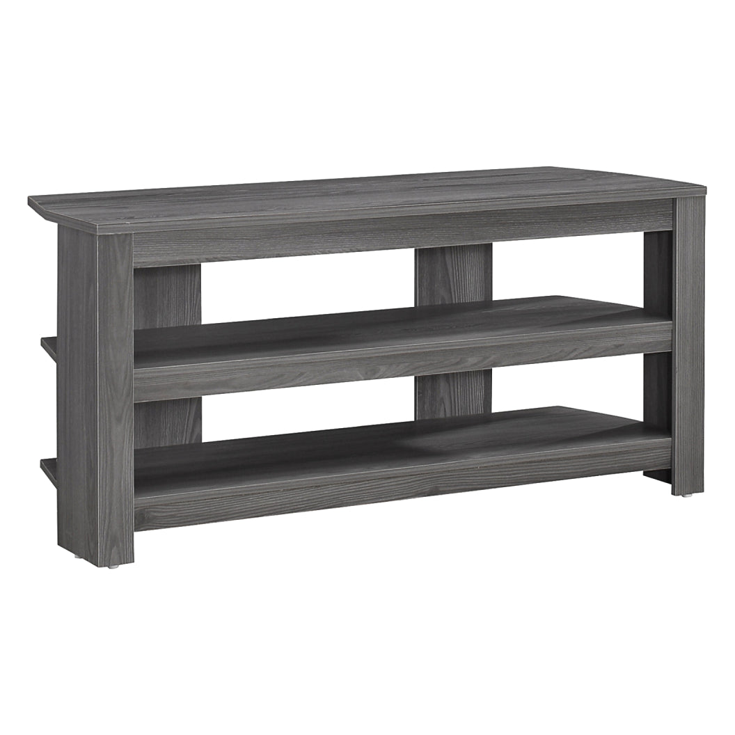 Meuble de télévision en stratifié à 2 étagères - I 2554-2564-2566-2569