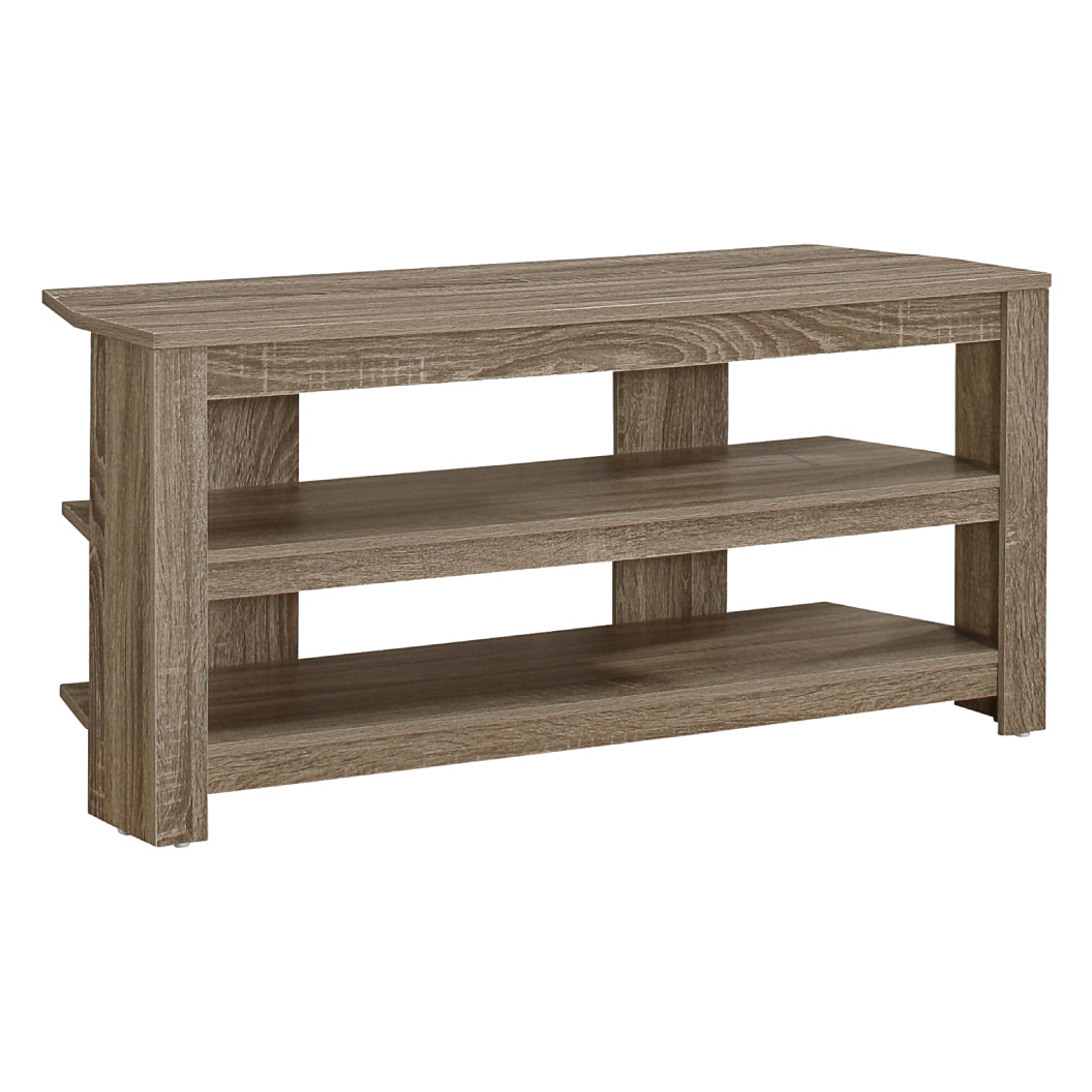 Meuble de télévision en stratifié à 2 étagères - I 2554-2564-2566-2569