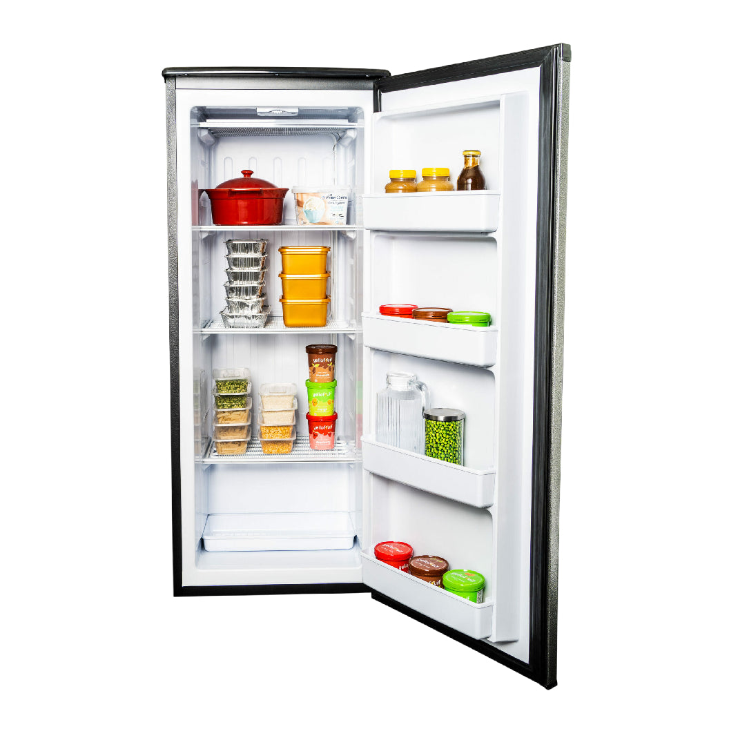 Congélateur vertical 24 po, 8,5 pi³ Inox graphite