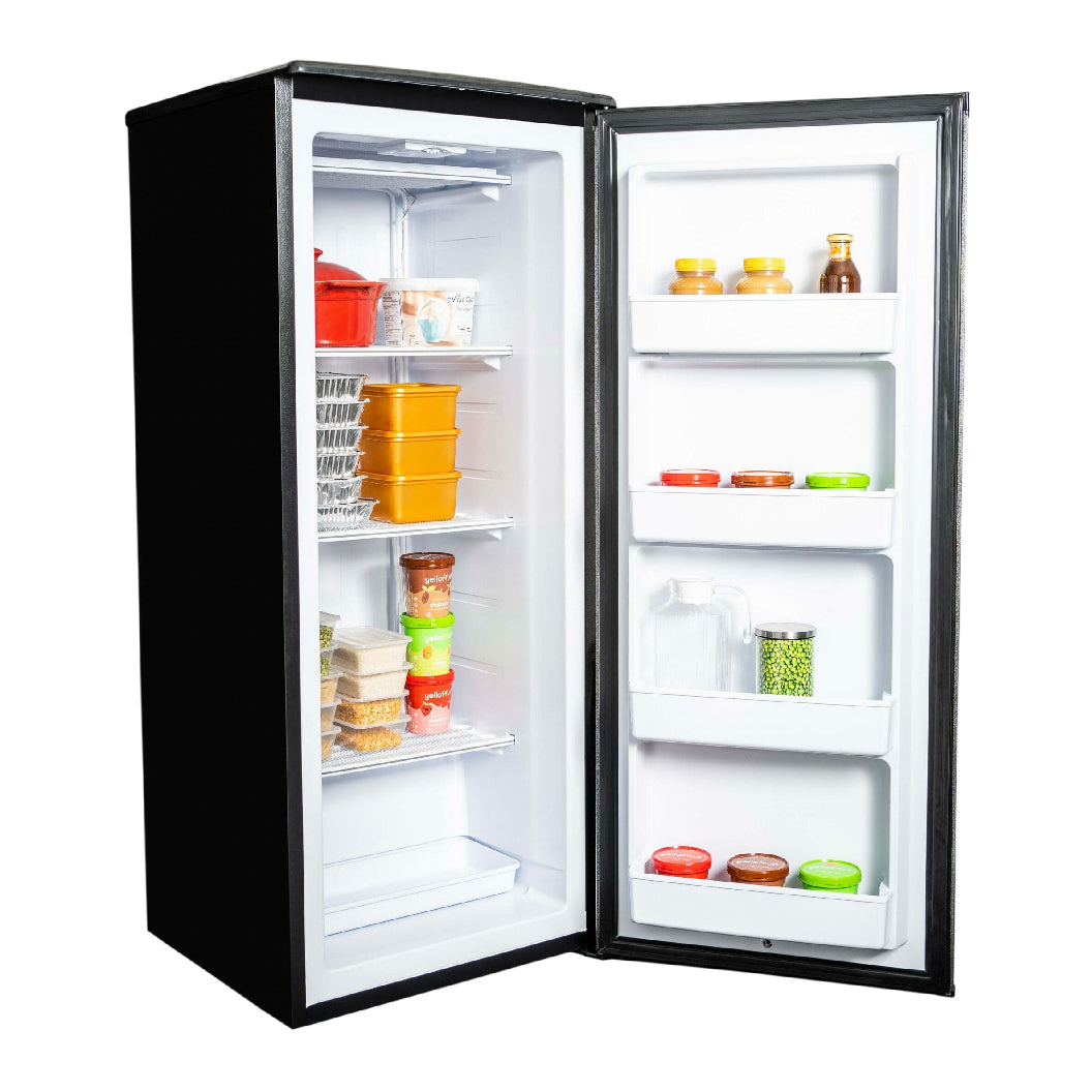 Congélateur vertical 24 po, 8,5 pi³ Inox graphite