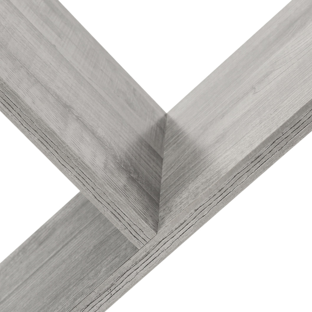 Étagère en métal noir avec 6 tablettes en MDF/stratifié - I 2200-2201-2202